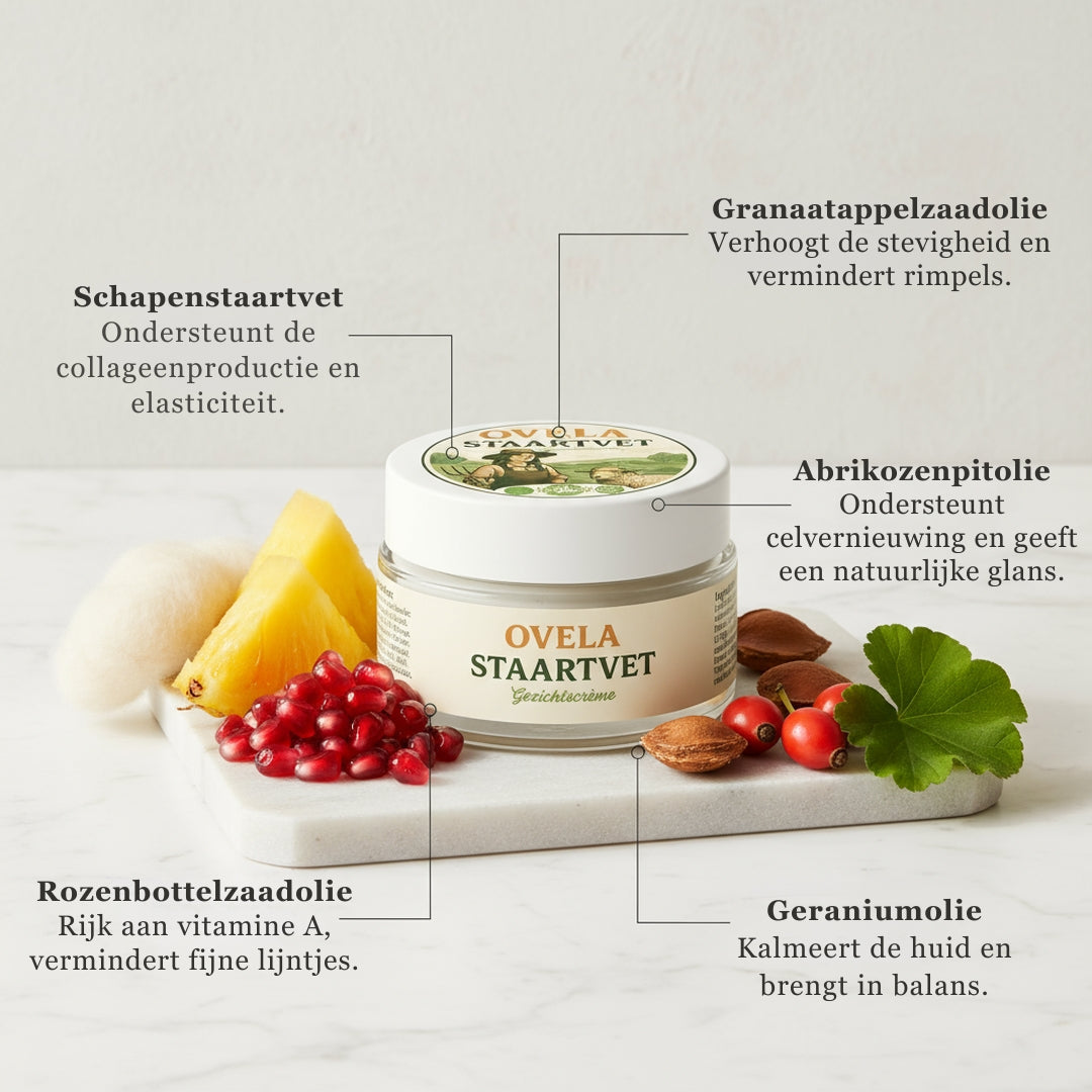 Ovela Anti-Aging Staartvet Crème